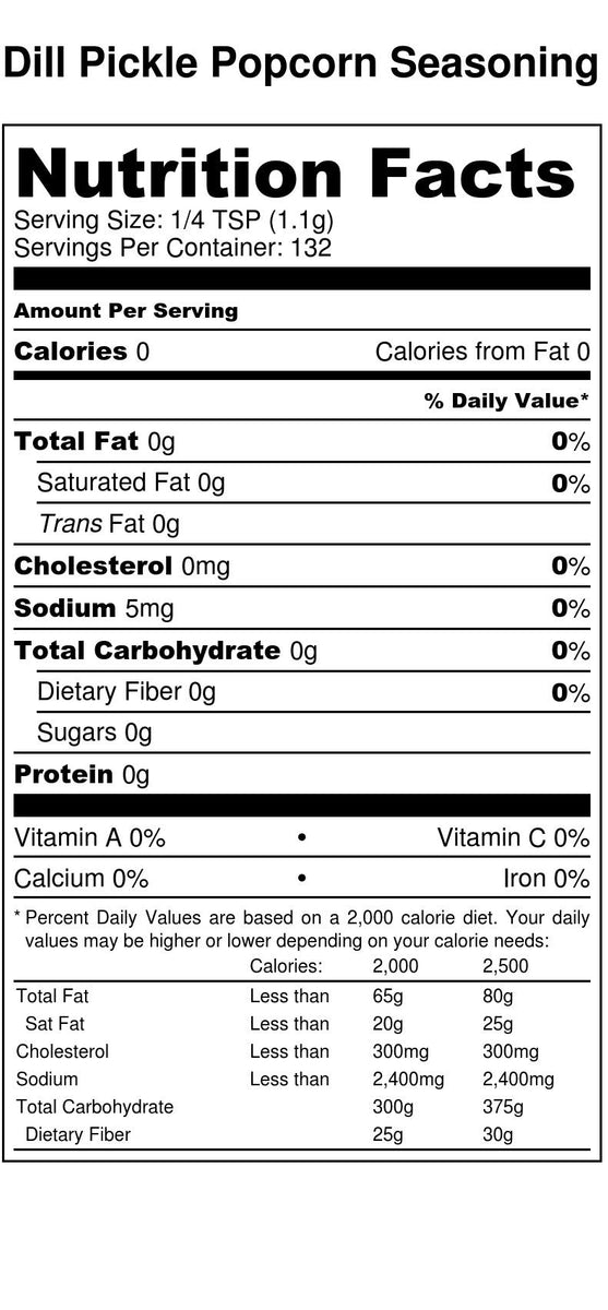 Garlic Dill Pickle Popcorn Seasoning