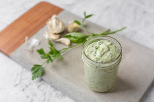 Cilantro Lime Ranch Salad Dressing