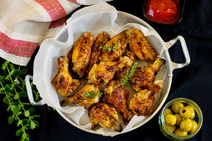 Chicken Wing Sauce | Variety 4 Pack | Gift Box Included | Parmesan Garlic | Honey BBQ | Honey Mustard | Buffalo