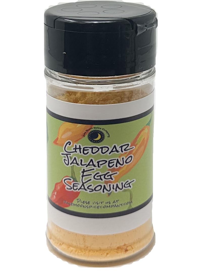 Egg Seasonings | Variety 4 Pack | Cheddar Ranch | Nacho | Smoked Parmesan | Cheddar Jalapeno