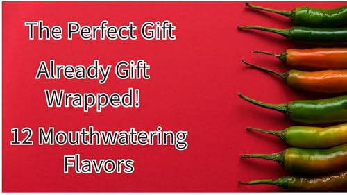 Ultimate HOT SAUCE Variety or Gift Pack | Gift Wrapped | 12 Count