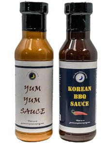 Asian Sauce Variety 2 Pack | Asian Zing Sauce| Korean BBQ Sauce