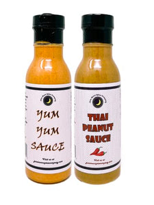 Asian Sauce Variety 2 Pack | Yum-Yum Sauce |Thai Peanut Sauce