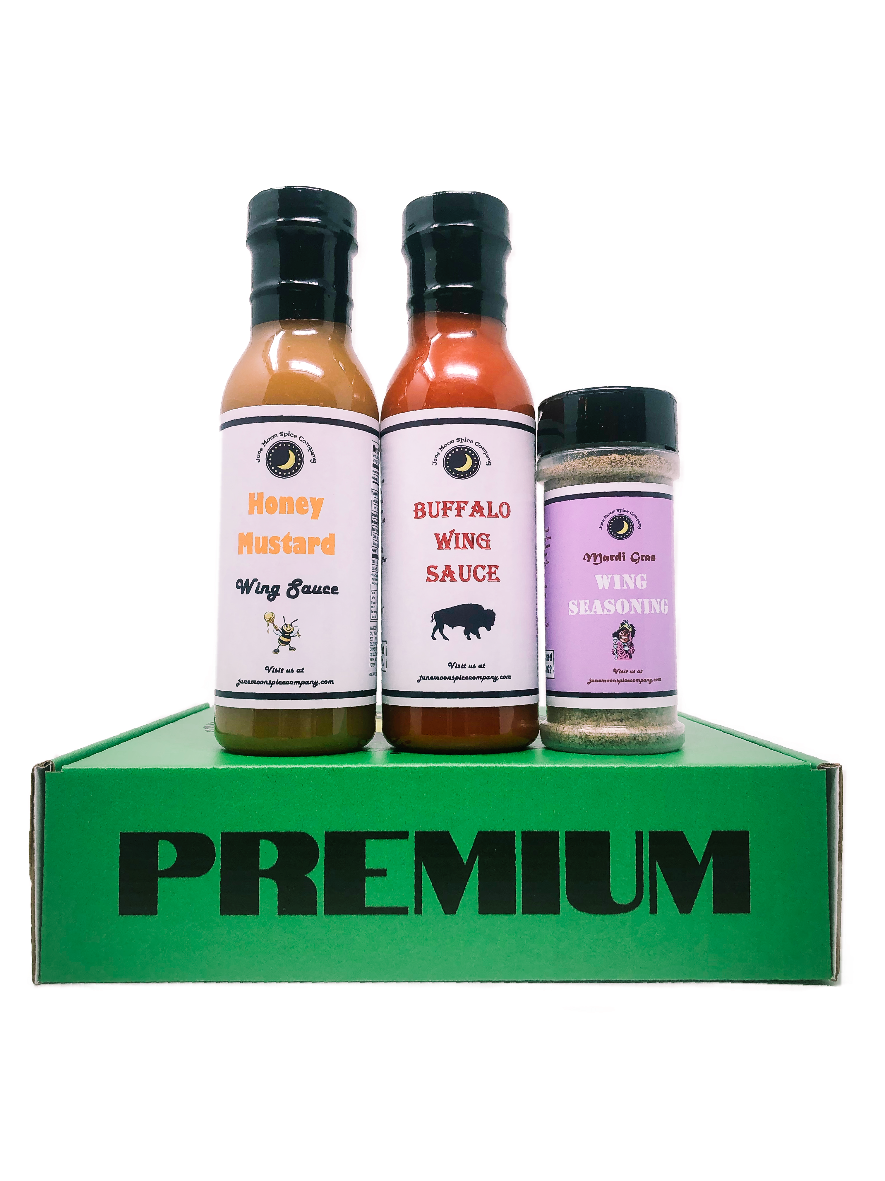 Wing Sauce & Seasoning Monthly Subscription Box - 3 Pack