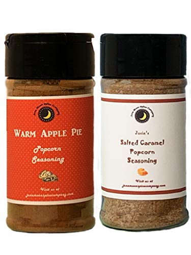 Popcorn Seasoning 2 Pack | Warm Apple Pie | Salted Caramel