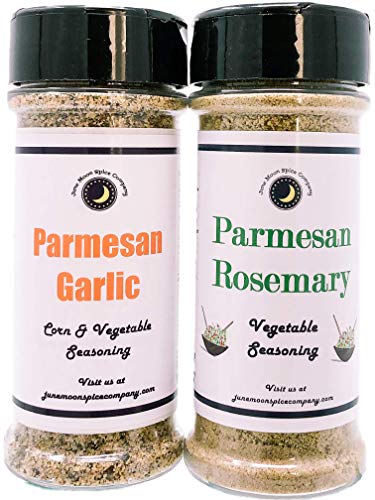 PARMESAN Lovers' Vegetable & Corn Seasonings Variety 2 Pack | Parmesan Rosemary Vegetable Seasoning | Parmesan Garlic Corn & Vegetable Seasoning