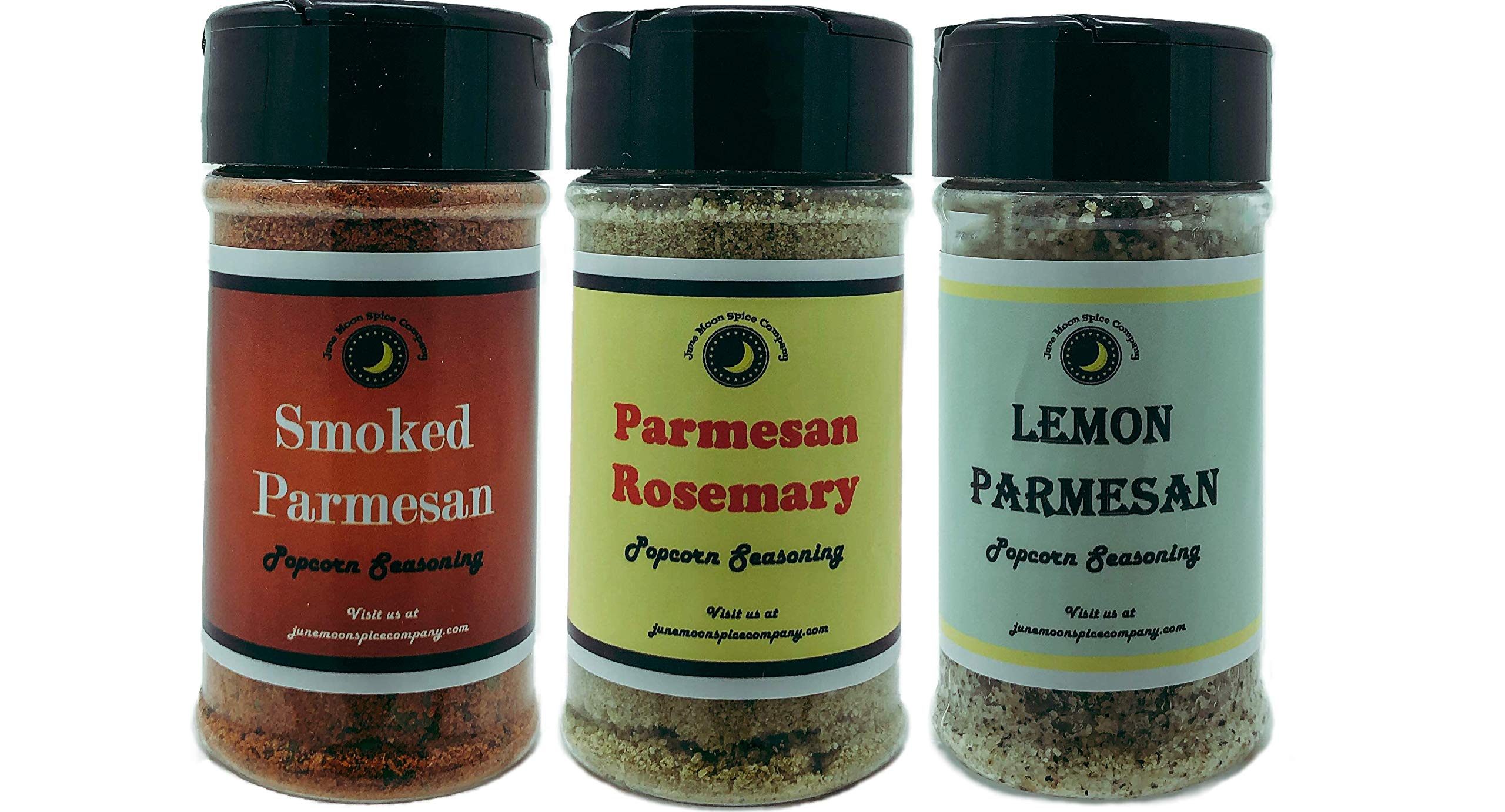 Popcorn Seasoning 3 Pack | Smoked Parmesan | Parmesan Rosemary | Lemon Parmesan