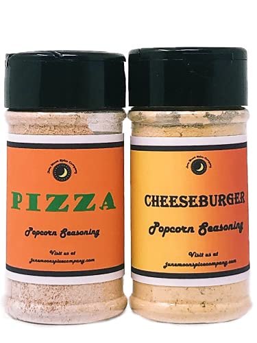 Popcorn Seasoning 2 Pack | Pizza | Cheeseburger