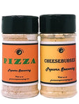 Popcorn Seasoning 2 Pack | Pizza | Cheeseburger