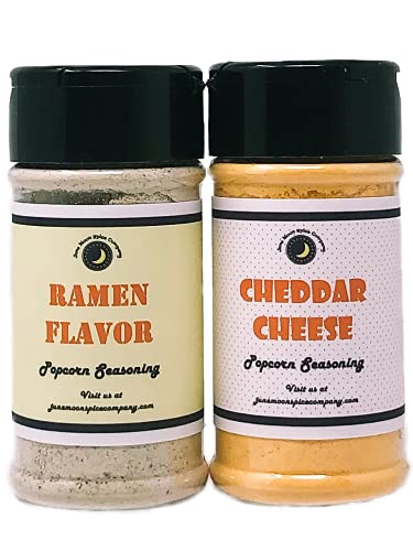 Popcorn Seasoning 2 Pack | Ramen Flavor | Cheddar