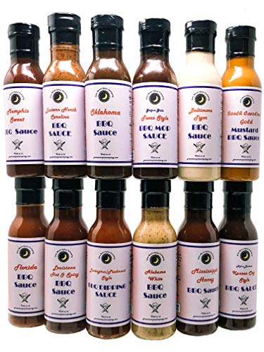 BBQ Sauce | Regional Variety 12 Pack