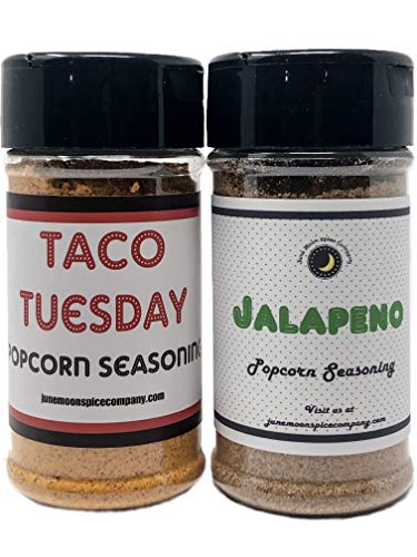 Popcorn Seasoning 2 Pack | Jalapeno | Taco
